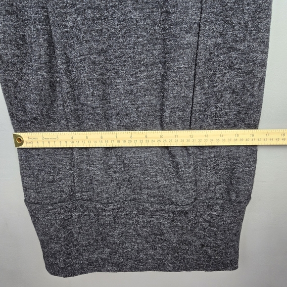 ZARA Basic Sleeveless Wool Blend Sheath Dress Gray Womens Size M Office Business - Picture 12 of 15